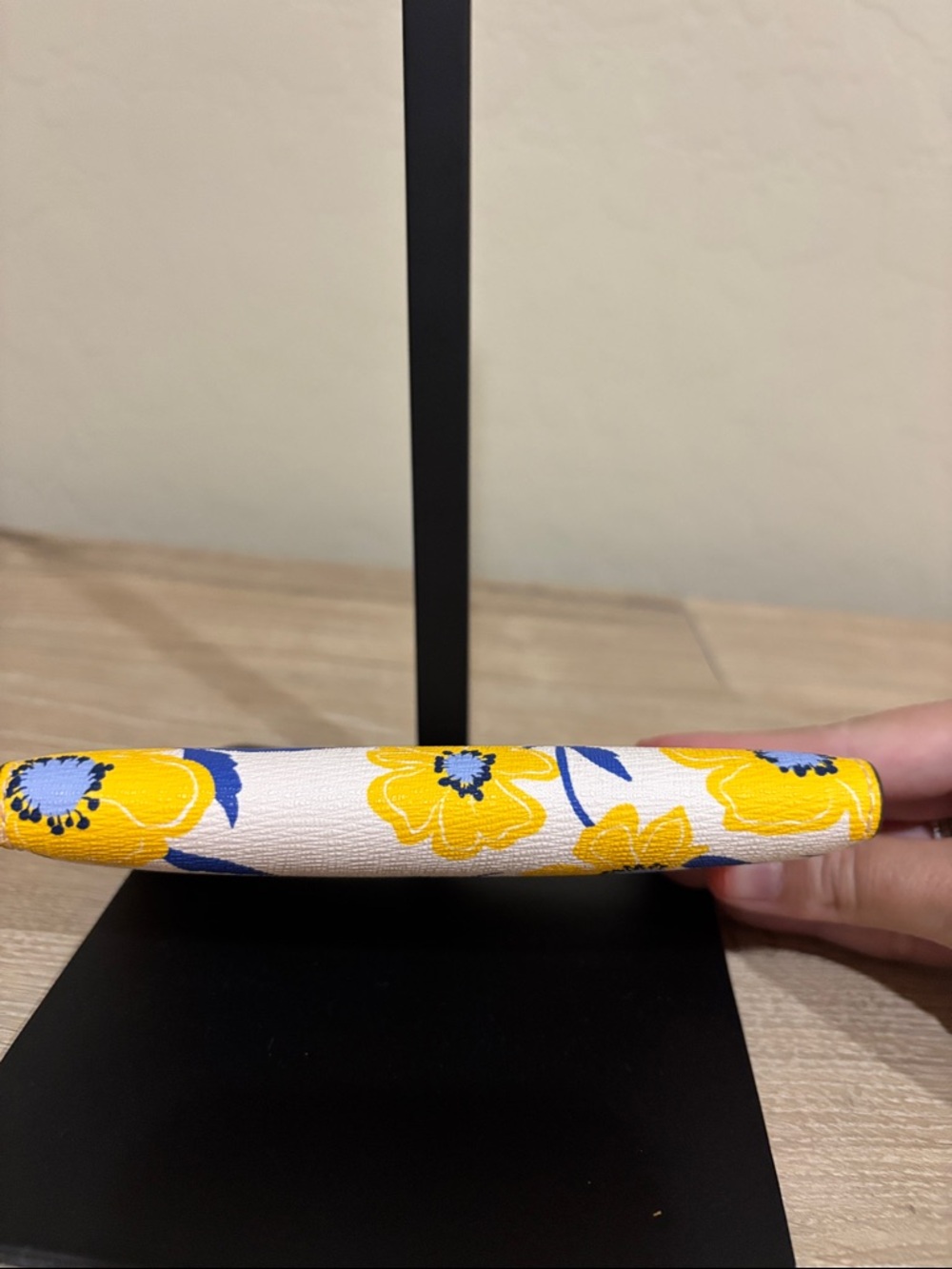 kate spade Yellow & Blue Floral Zip Wallet - Picture 4 of 6